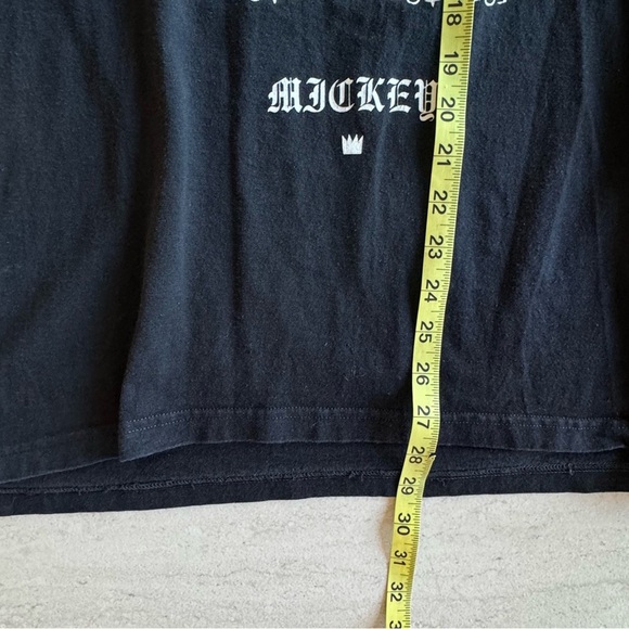 Neff x Disney Mickey Mouse T-Shirt Black Cotton Size XL - Picture 7 of 9